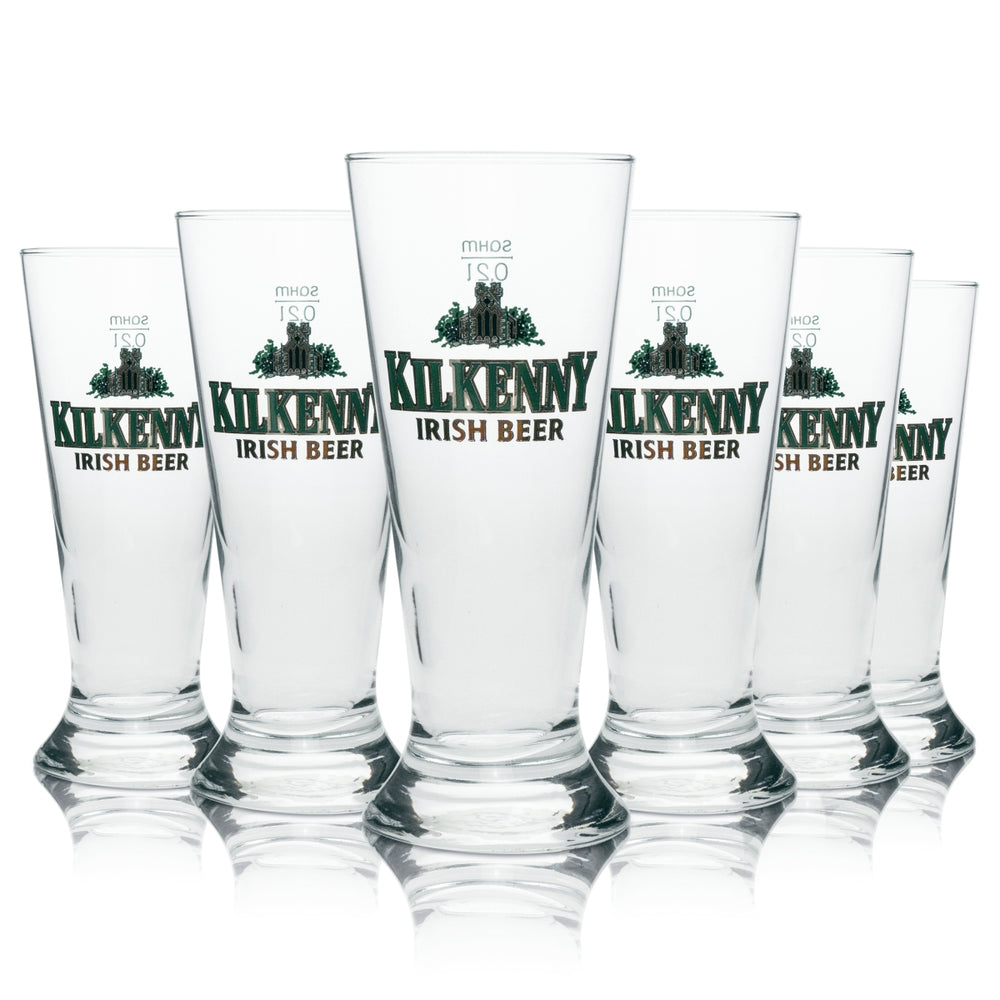 6 bicchieri da birra Kilkenny da 0,2 l, modello Sahm