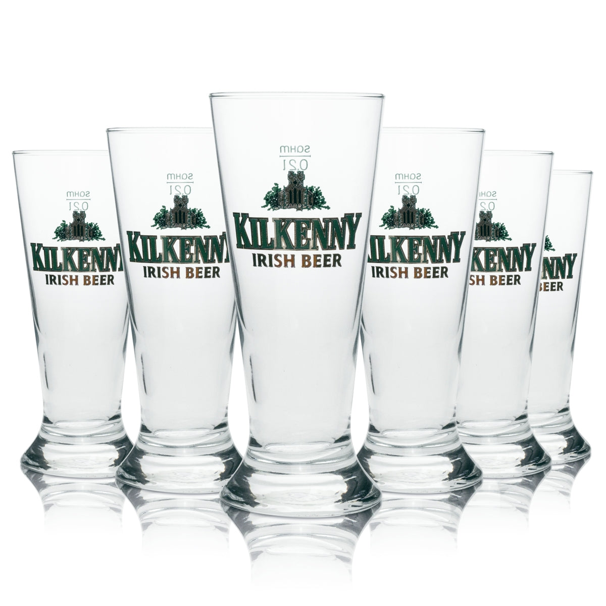 6 bicchieri da birra Kilkenny da 0,2 l, modello Sahm