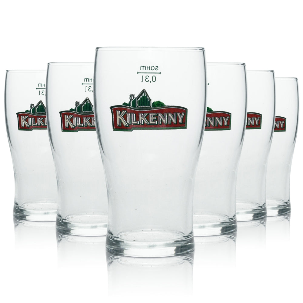 6 bicchieri da birra Kilkenny Longdrink 300 ml sahm