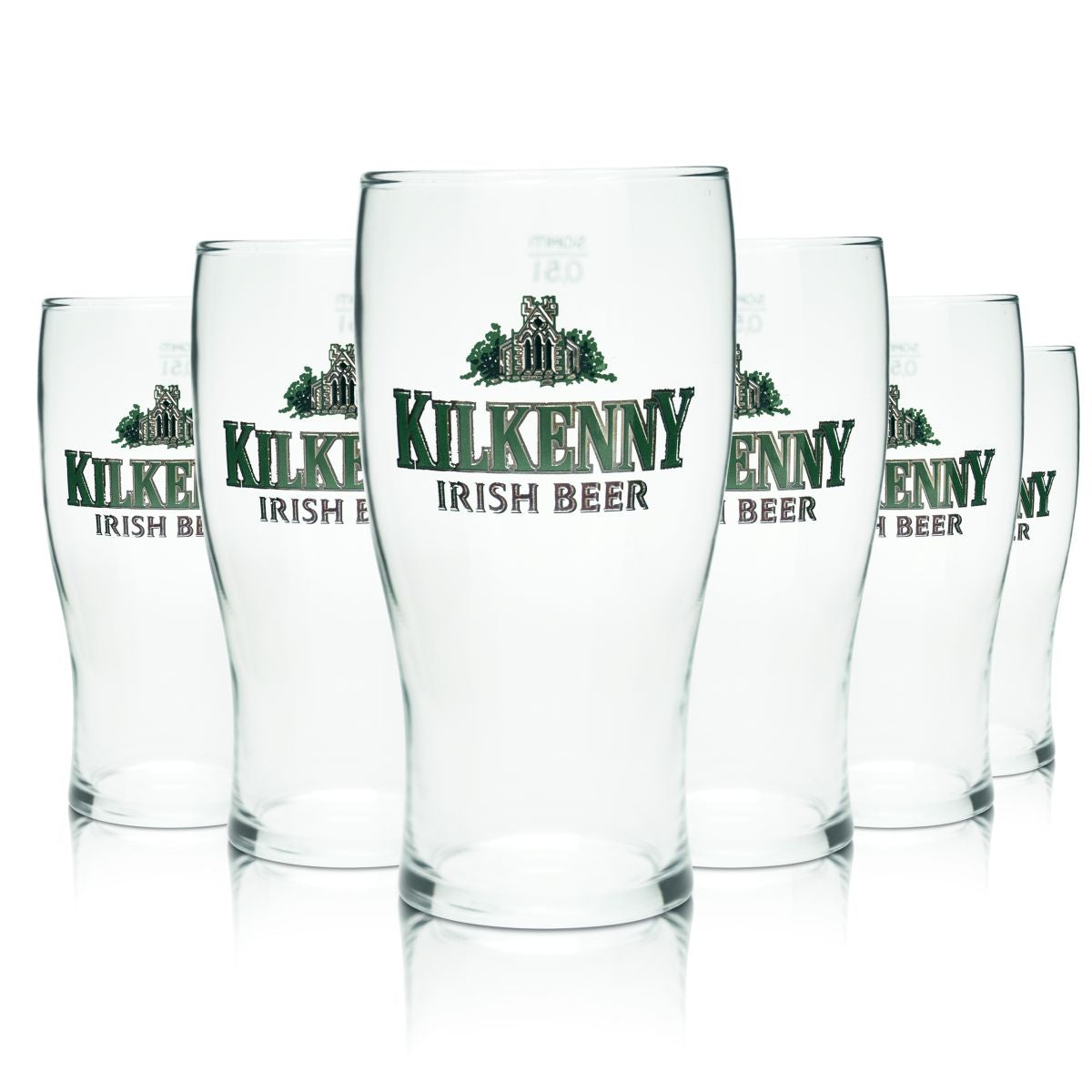 6 bicchieri da birra Kilkenny da 0,5 l Set di bicchieri Willi Becher Irish Brewery Stout