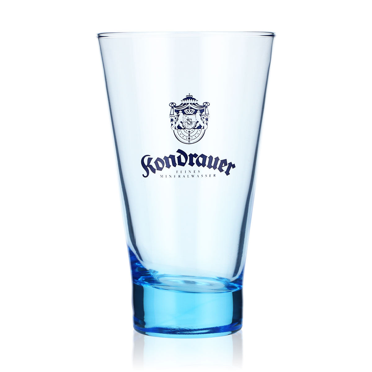 6 bicchieri Kondrauer Wasser Bicchieri da acqua 0,36 l Bicchieri in vetro colorato blu – Vista 2