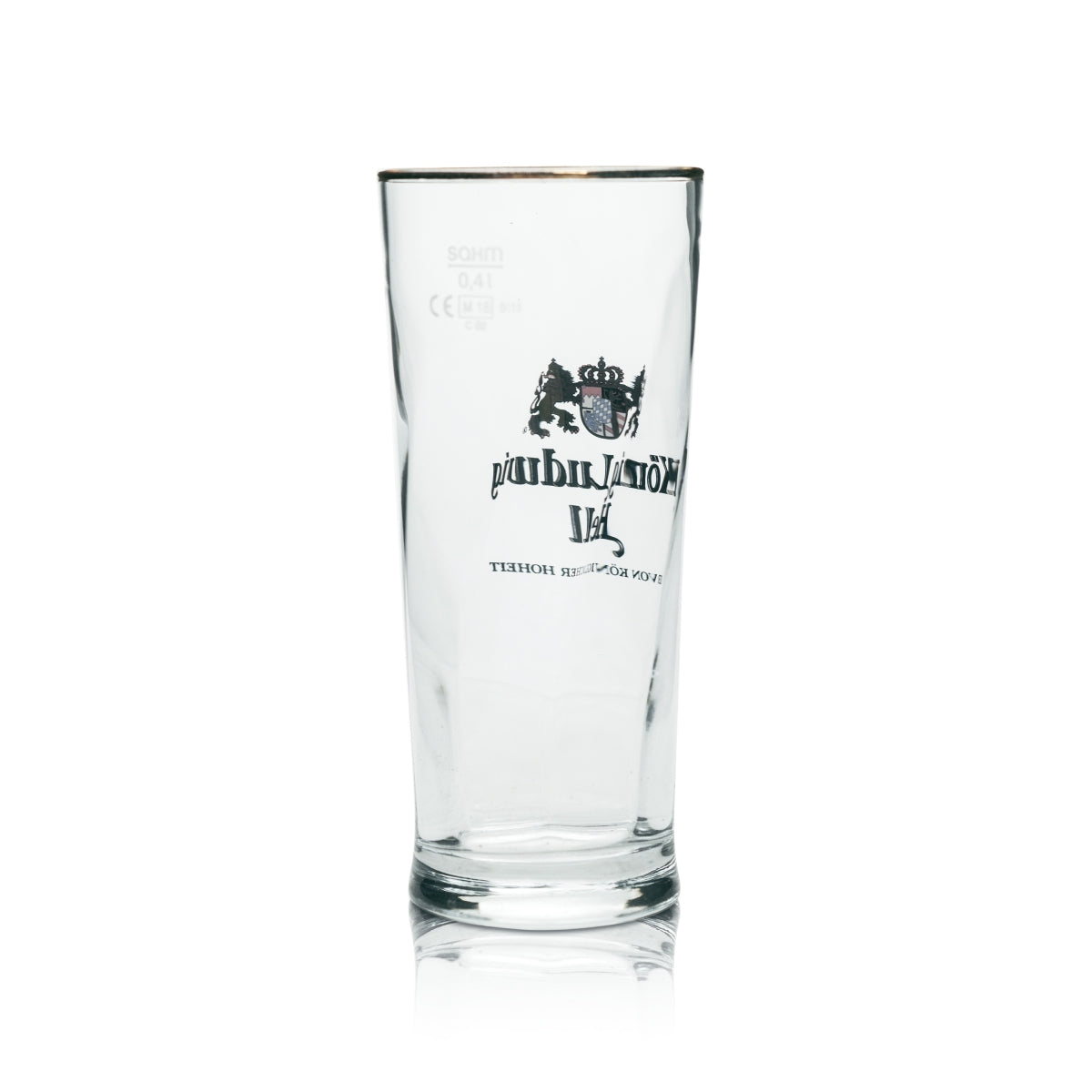 6 bicchieri da birra König Ludwig 0,4 l, birra chiara Sahm Willi in rilievo, bicchieri Pils Export – Vista 3