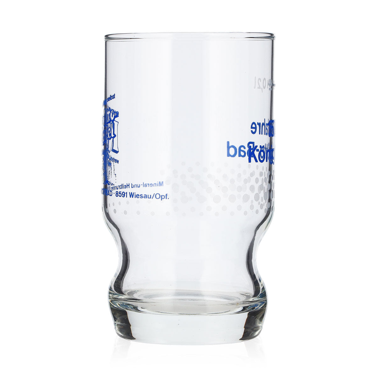 6 bicchieri in vetro per acqua frizzante König Otto da 0,2 l – 150 anni di König Otto-Bad (set da 6) – Vista 5