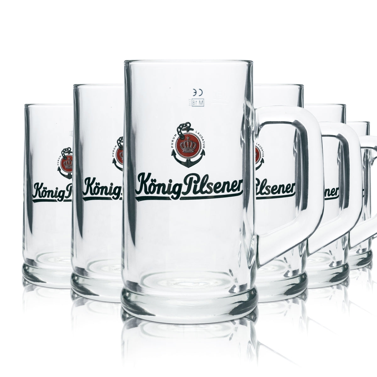 6 bicchieri da birra König Pilsener 0,5 l boccale Humpen Seidel Birrificio Gastro Beer