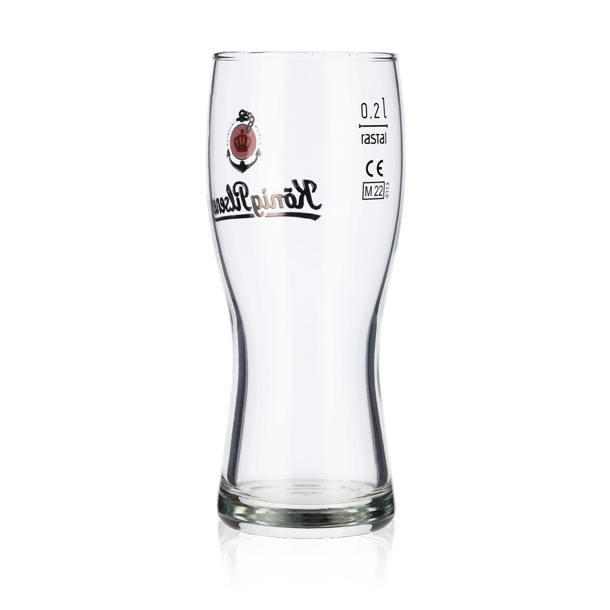 6 bicchieri da birra König Pilsener Bicchieri da birra 0,2 l Bicchiere Curve Cup Rastal – Vista 4