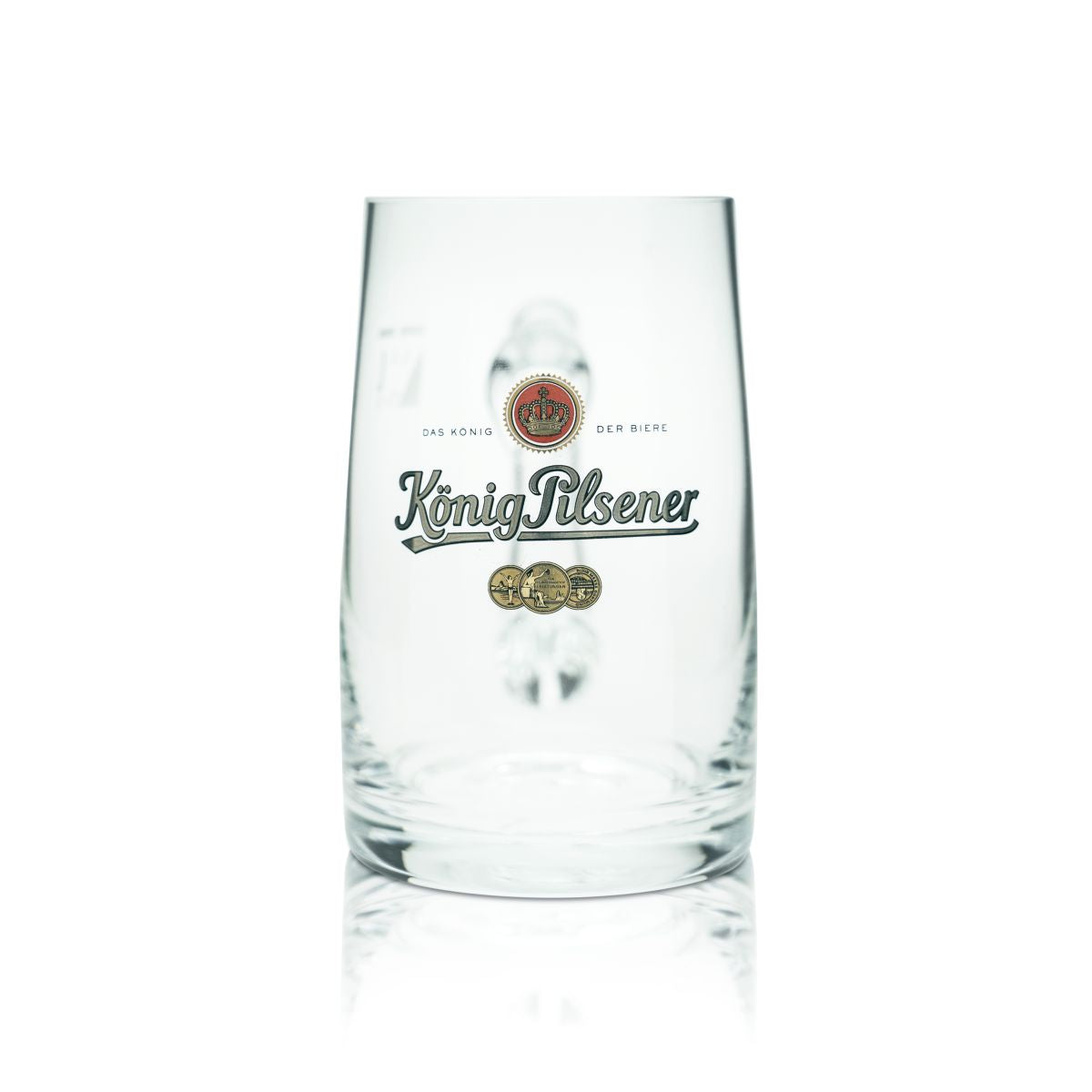 6 bicchieri da birra König Pilsener 0,4 l, boccale, set di bicchieri Seidel, birrificio Pils – Vista 2