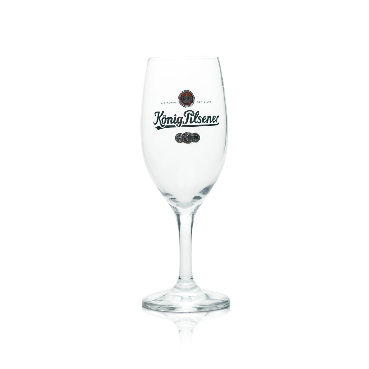 6 bicchieri König Pilsener 0,25 l birra tulipano coppa Pilsener bicchieri birrificio gastronomia – Vista 2