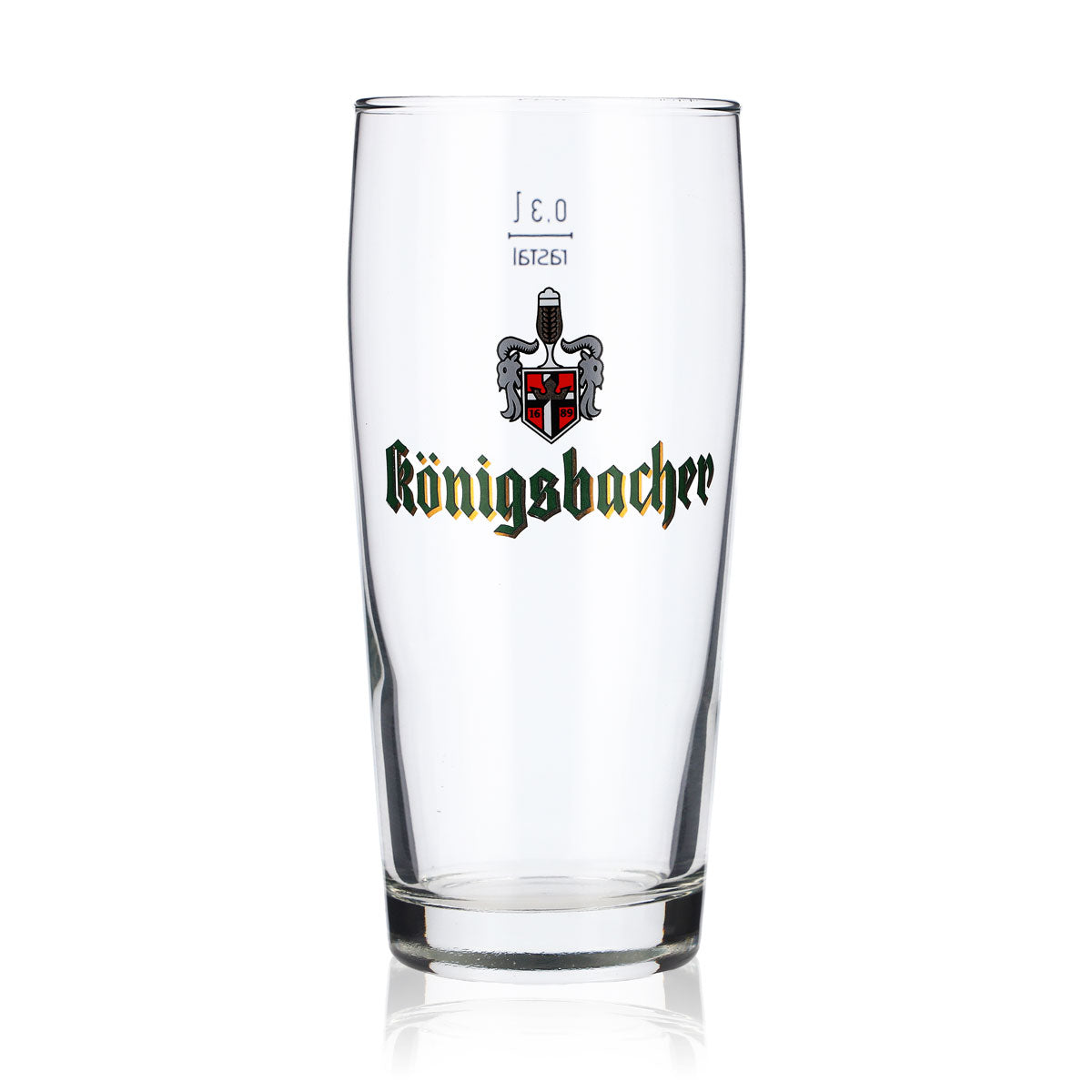 6 bicchieri da birra Königsbacher Willibecher 0,3 l Bicchieri da birra Bicchiere da birra conico – Vista 2