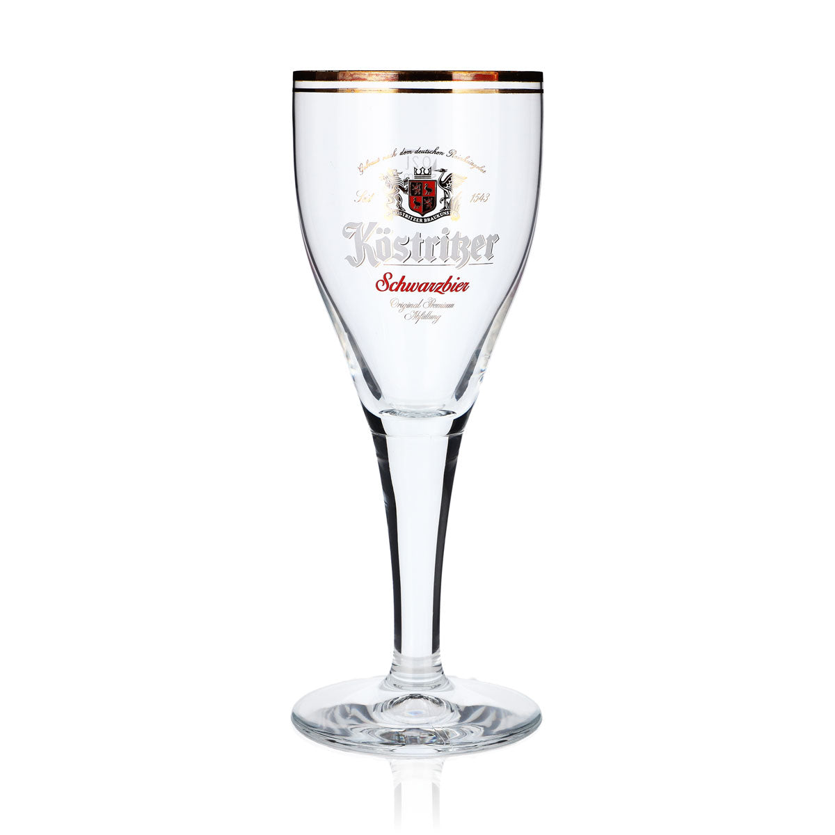 6 bicchieri da birra Köstritzer da 0,2 l con scritta rossa "Schwarzbier" – Vista 2