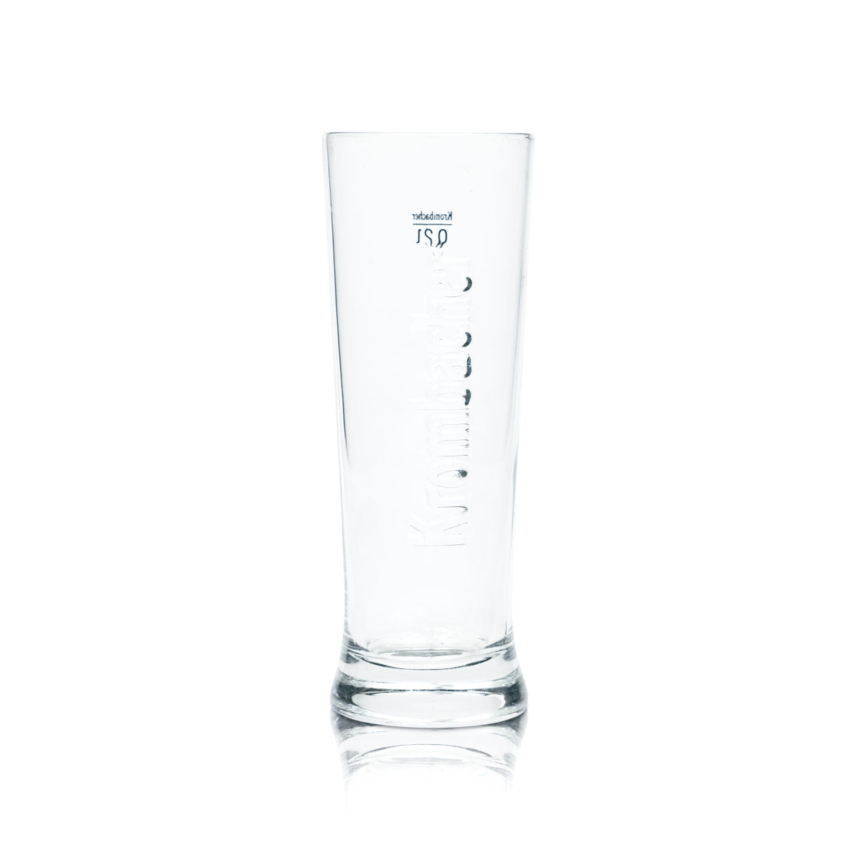 6 bicchieri da birra Krombacher 0,2 l Star Cup Sahm Relief con rilievo e profilo del birrificio – Vista 2