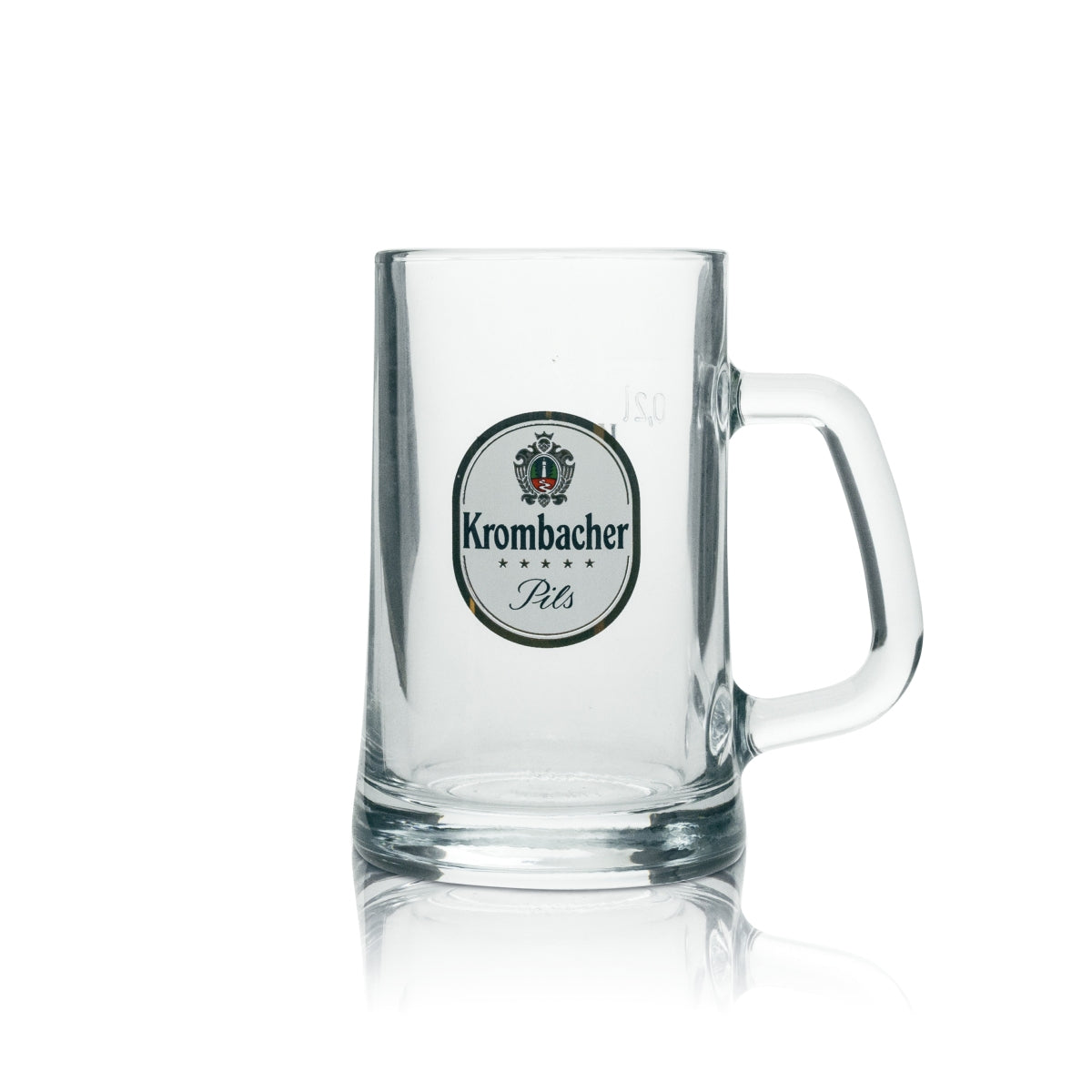 6 bicchieri da birra Krombacher Pils 0,2 l "Eine Perle der Natur" Sahm – Vista 2