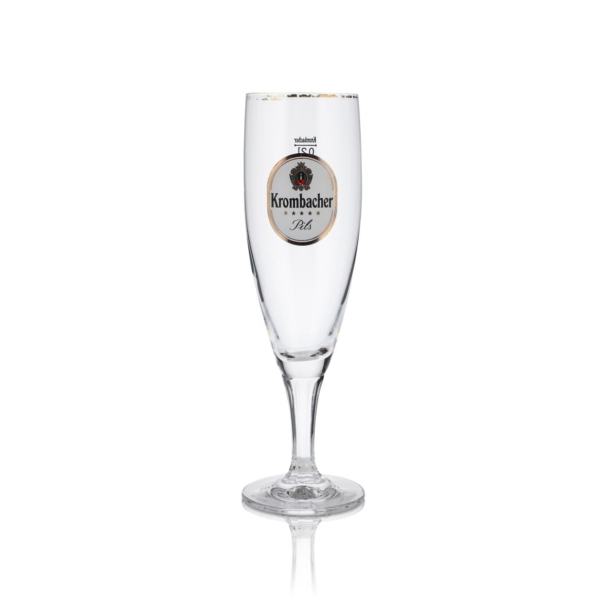 6 bicchieri Krombacher 0,2 l bicchiere a calice Pilstulpe Set di bicchieri da birra esclusivo B-Ware – Vista 2