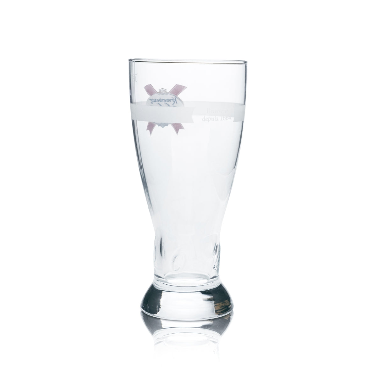 6 bicchieri da birra Kronenbourg 1664 da 0,5 l, forma a calice, Francia, birra chiara lager – Vista 4