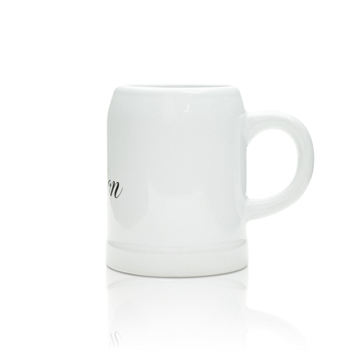 6 bicchieri da champagne Lanson in ceramica bianca, piccoli – Vista 3