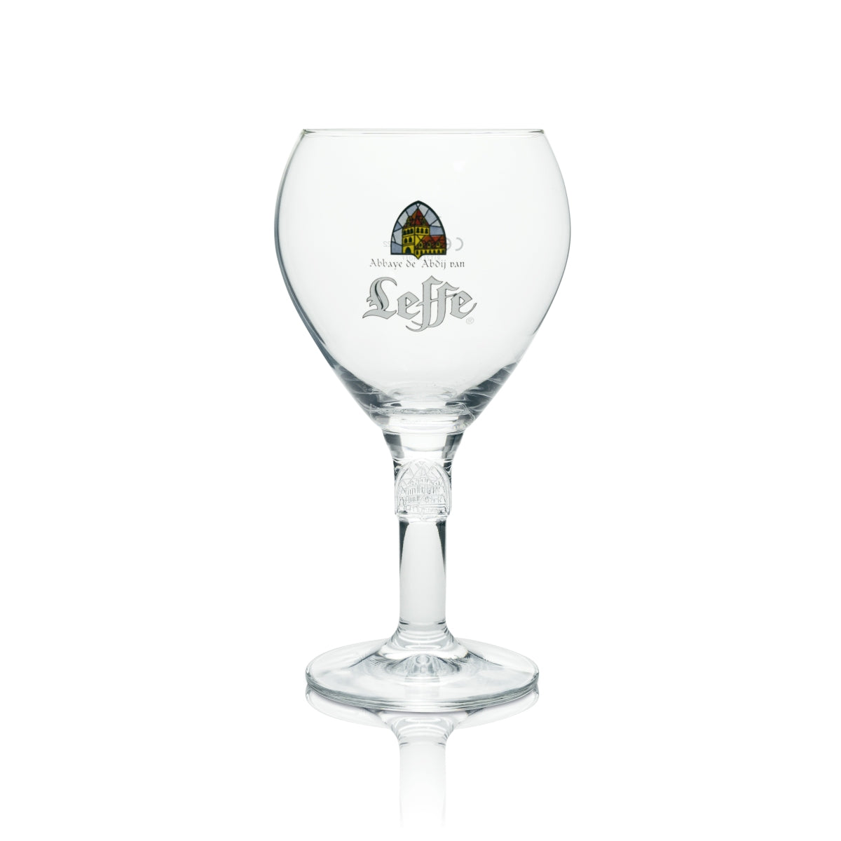 6 bicchieri da birra Leffe Tulipano 0,25 l Nuovi bicchieri a forma di coppa Birra d'abbazia Belgio Bar Drinks – Vista 2