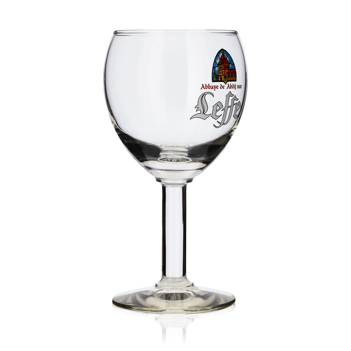 6 bicchieri Leffe 0,25 l a forma di coppa/tulipano Bicchieri da birra Belgio con stelo normale – Vista 3