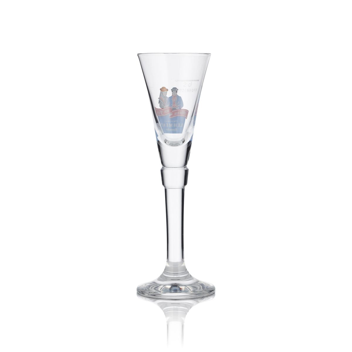 6 bicchieri da liquore in vetro con piede Rostock, 2 cl, serie Akvavit – Vista 3
