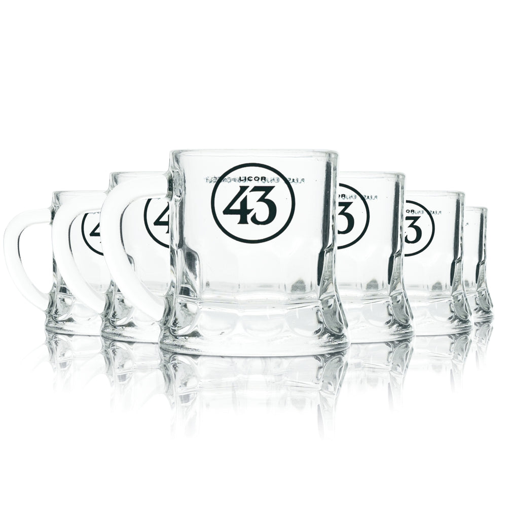6 bicchierini da shot Licor 43 4 cl Mini boccale Bicchierini da grappa Gastro Liquore 43
