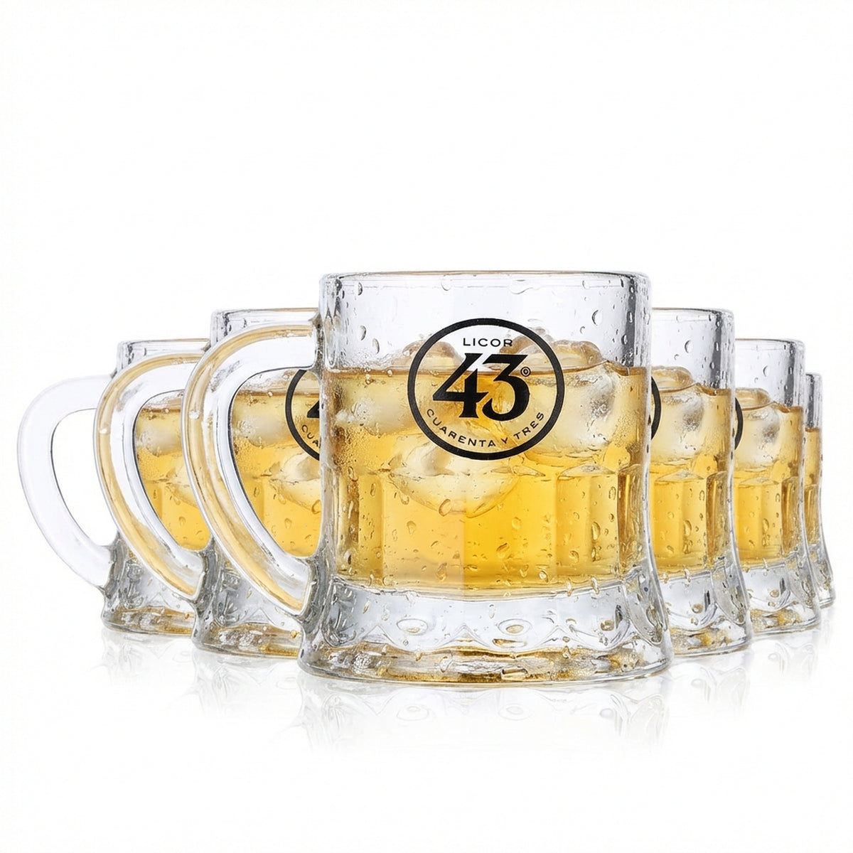 6x Liquore 43 Bicchiere da liquore 5 cl Stamper Bicchierino da liquore Mini boccale da birra