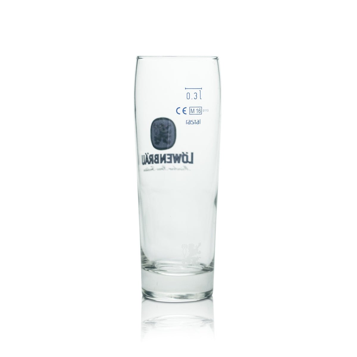 6 bicchieri Löwenbräu da 0,3 l Bicchieri Willi Bicchieri da birra Birrificio Gastro Calibrati Baviera – Vista 3