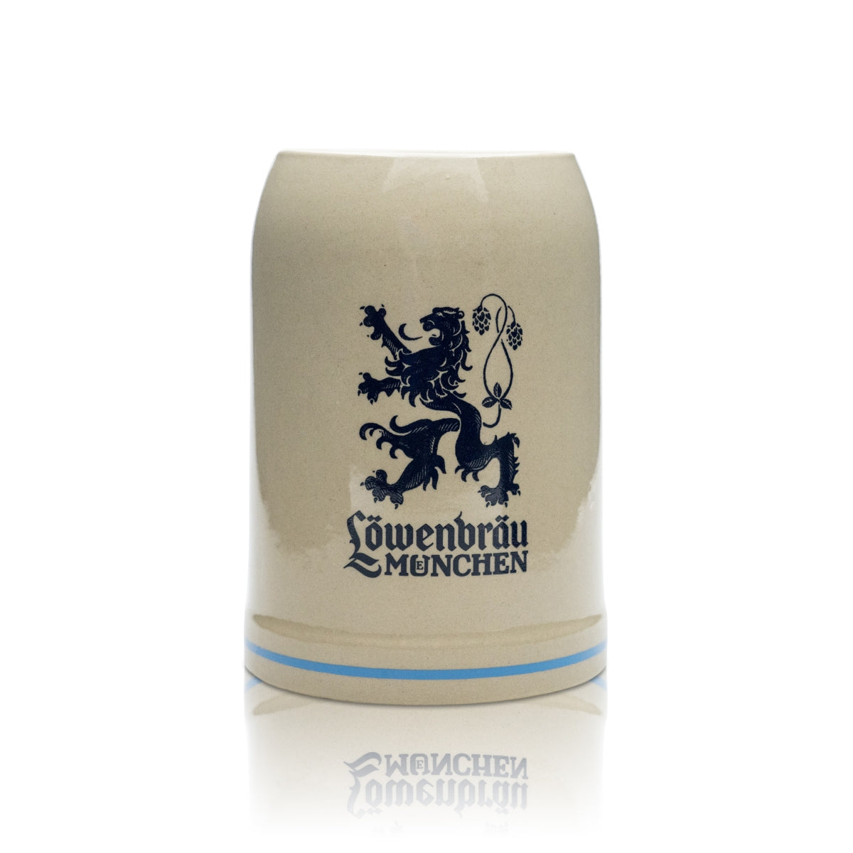6 bicchieri Löwenbräu in vetro da 0,5 l, boccale da birra, boccale da birra, bicchieri da birra, birrificio di Monaco di Baviera – Vista 2
