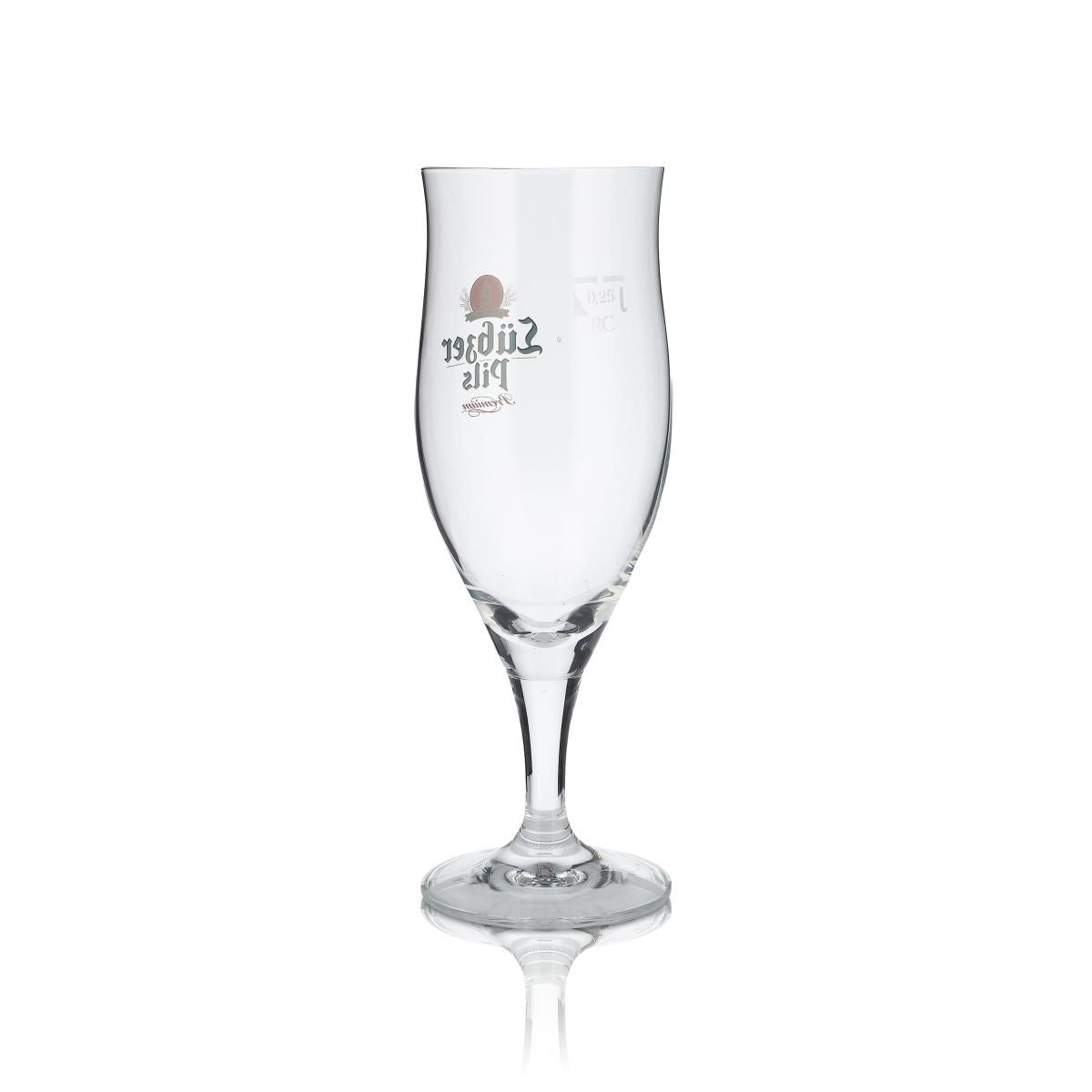 6 bicchieri Lübzer da 0,25 l Set esclusivo di bicchieri da birra a calice Birrificio Gastro – Vista 3