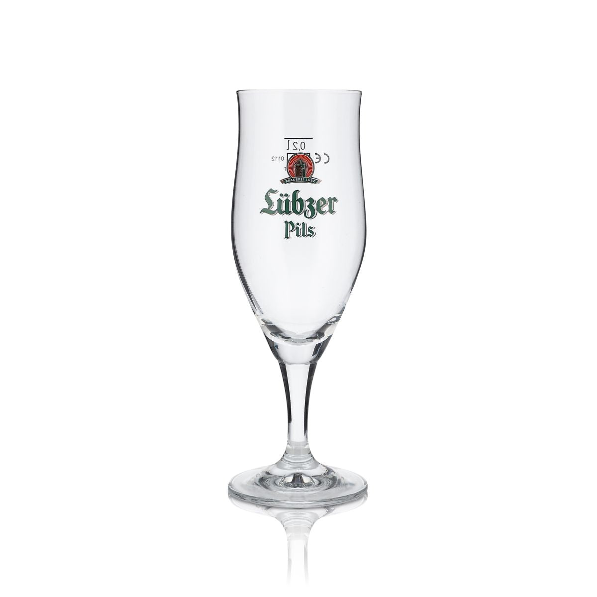 6 bicchieri Lübzer da 0,2 l Bicchieri da birra a calice Set esclusivo di bicchieri da birra Birrificio – Vista 2