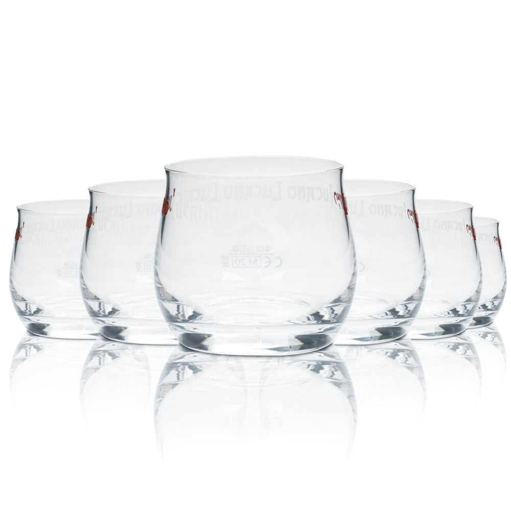 6 bicchieri Lucano Amaro 0,1 l bicchieri tumbler da cocktail bicchieri da degustazione bicchieri da bar