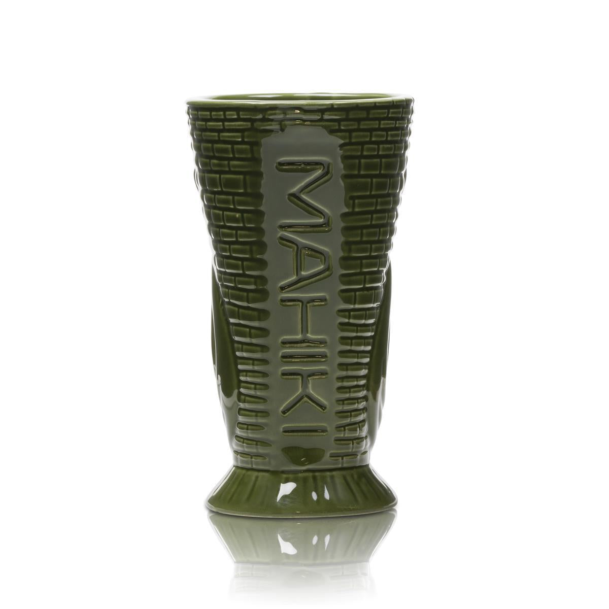 6 bicchieri da rum Mahiki in ceramica verde – Vista 3