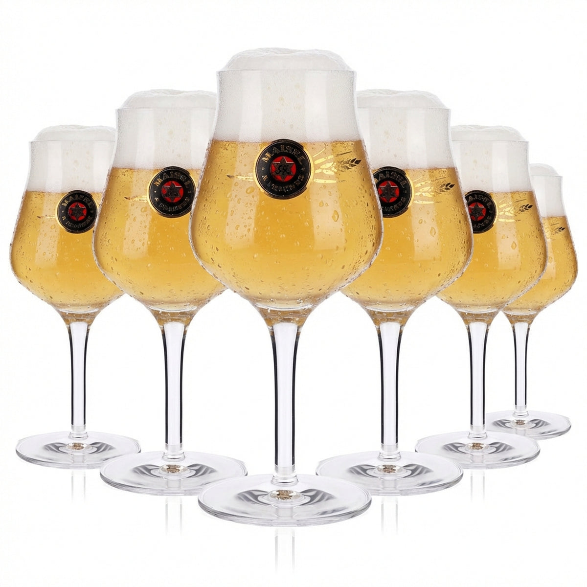 6 bicchieri da birra Maisel & Friends Bicchieri da birra 0,25 l Bicchieri da vino Sahm