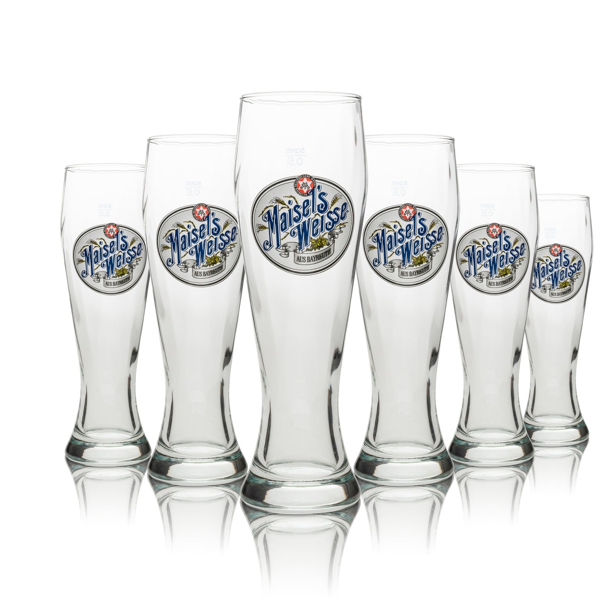 6 bicchieri da birra Maisels Weisse 0,5 l Weizen – Vista 4