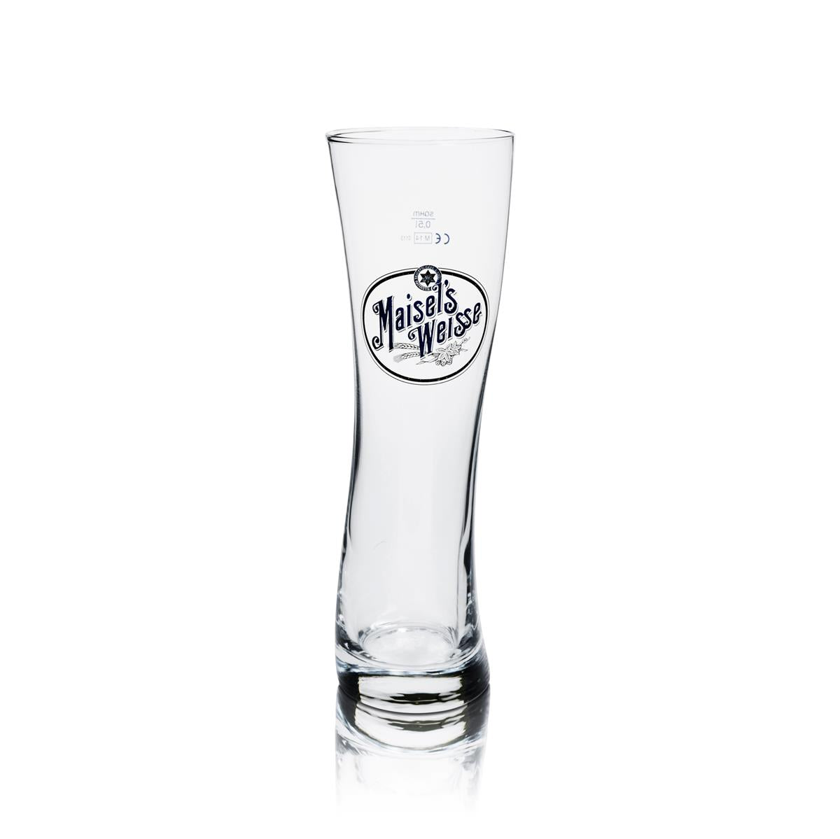 6 bicchieri da birra Maisels Weisse Bier Glas Weizen 0,5 l in vetro di design Sahm – Vista 2