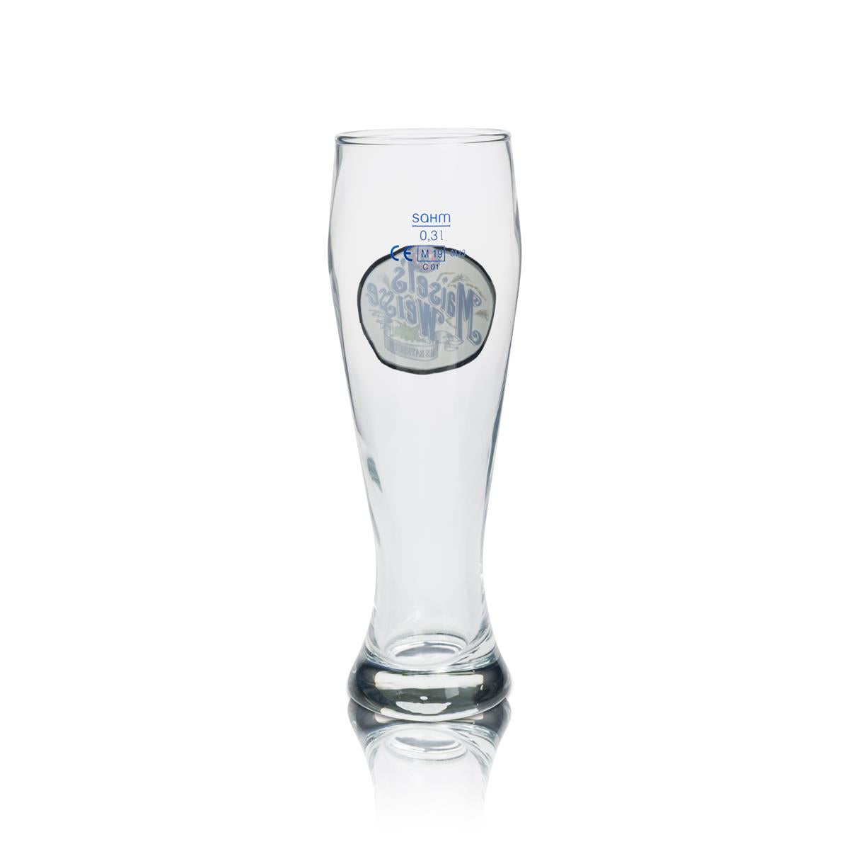 6 bicchieri da birra Maisels Weisse Weißbier 0,3 l Hefe Kristall Weizen Gastro calibrati – Vista 4