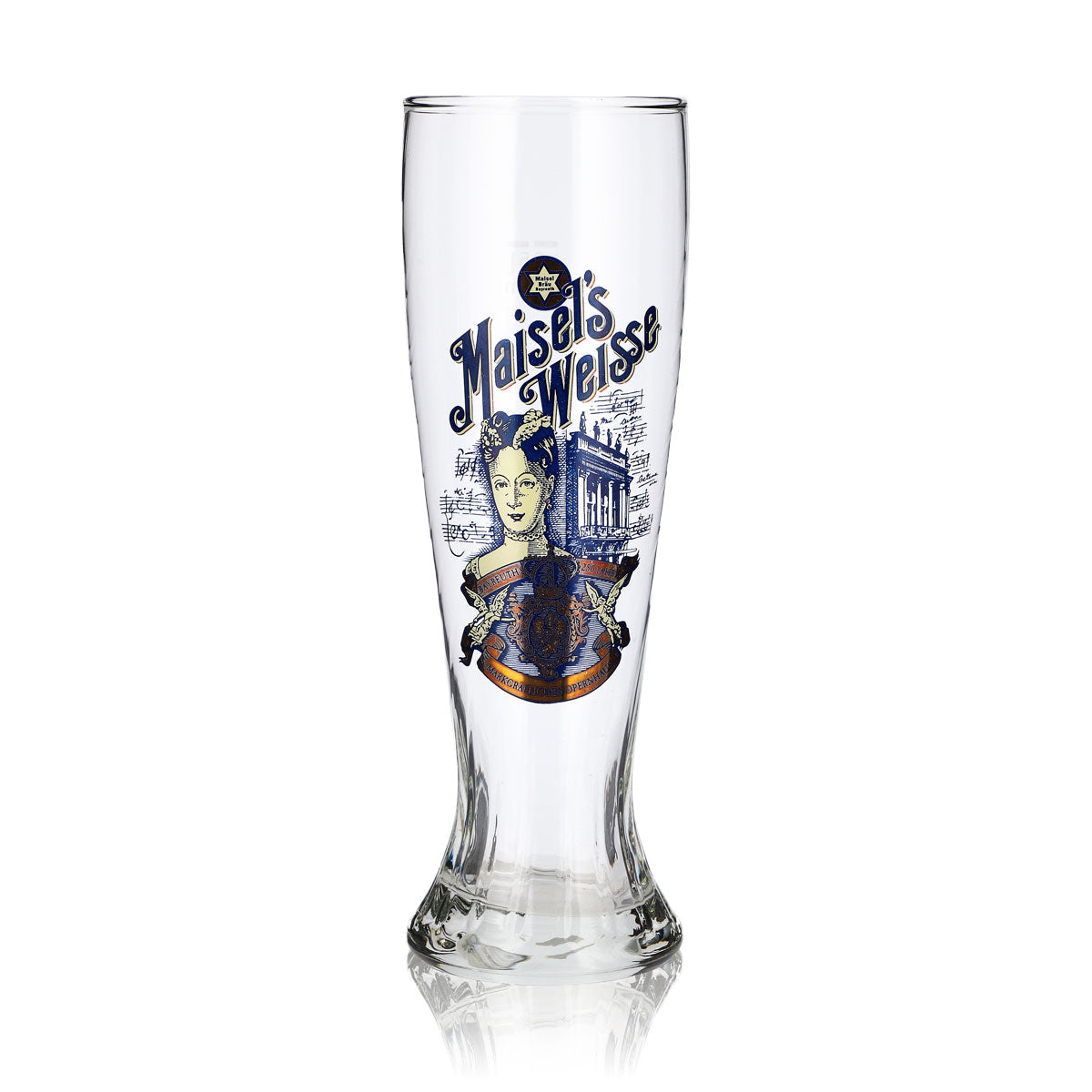 6 bicchieri da birra Maiselsbräu da 0,5 l, modello "Pokal", Bayreuth, annate "Sahm" – Vista 2