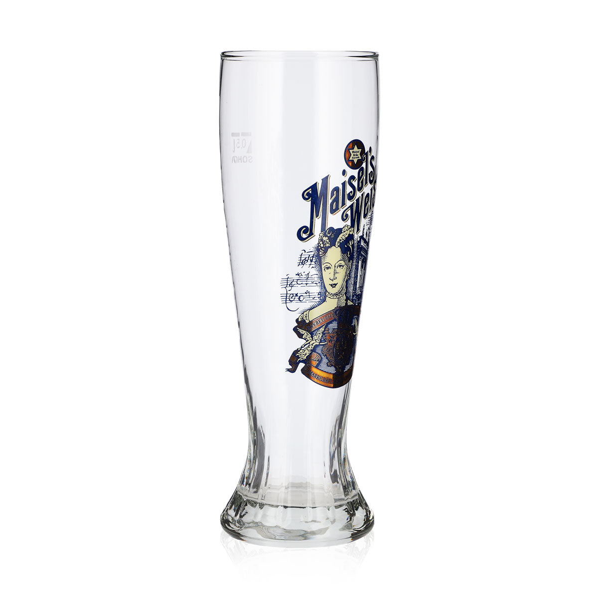 6 bicchieri da birra Maiselsbräu da 0,5 l, modello "Pokal", Bayreuth, annate "Sahm" – Vista 3