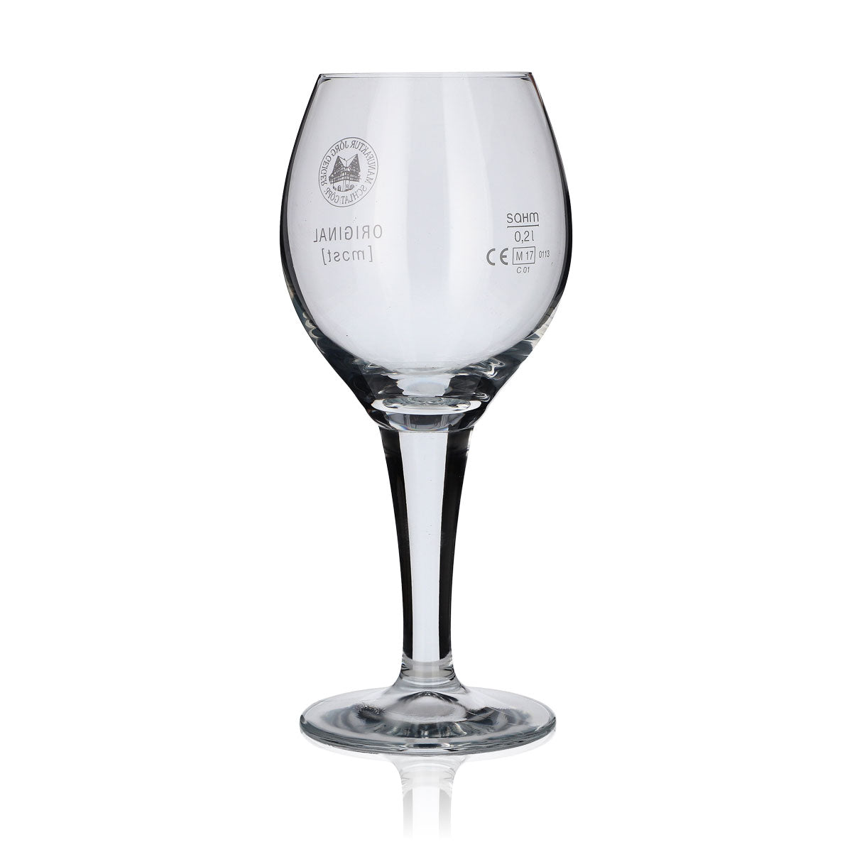 6x Set di bicchieri da 0,3 l in vetro Tulipano Jörg Geiger Original Most Gastro – Vista 4