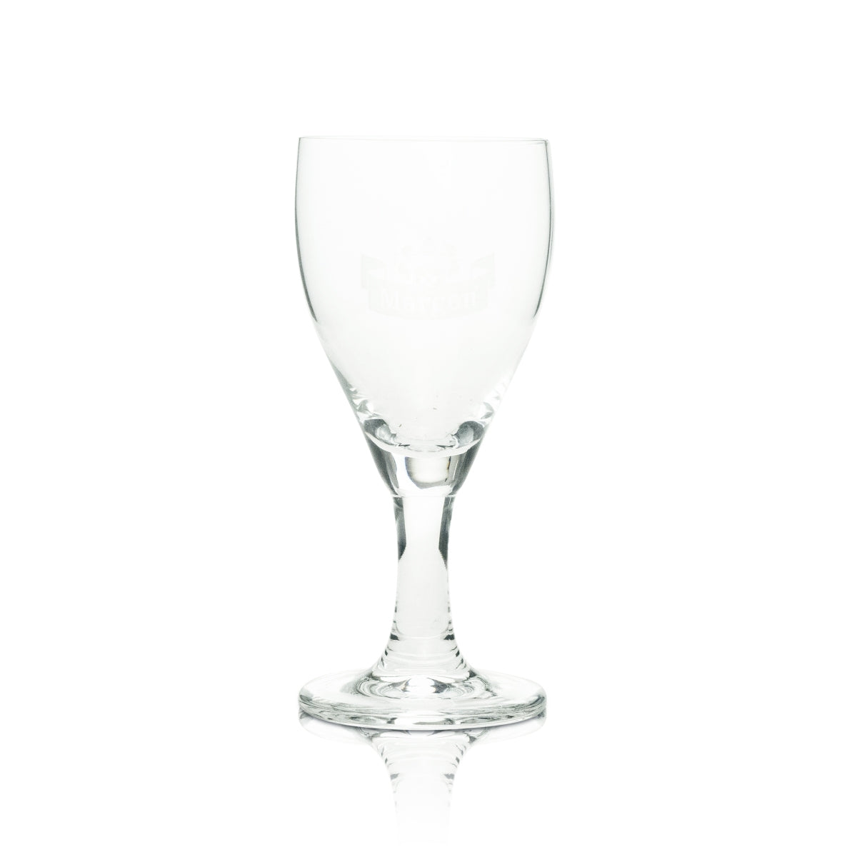 6x Margon Bicchiere in vetro stilizzato Logo bianco Ritzenhoff – Vista 2