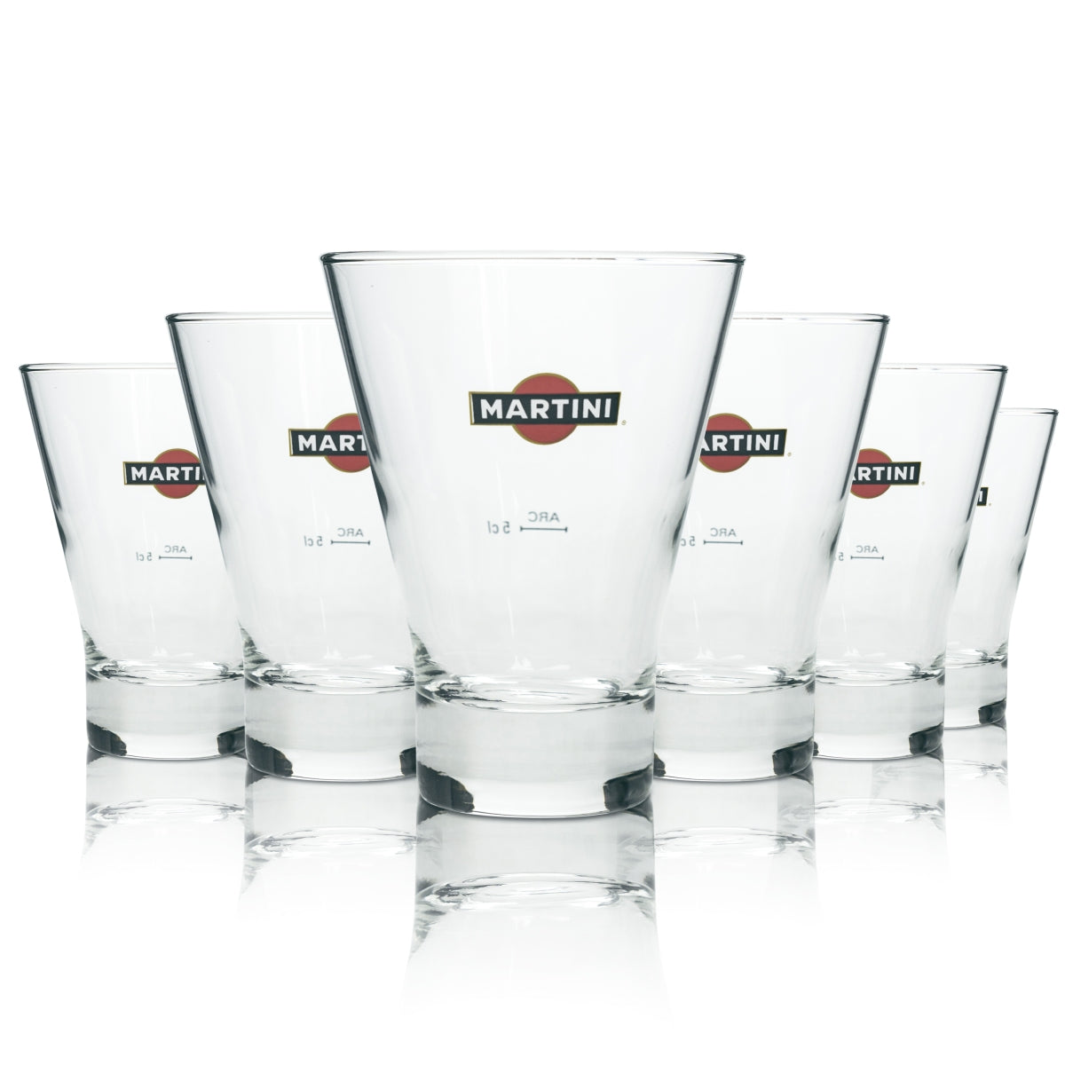 6 bicchieri da aperitivo Martini Tumbler bicchieri da cocktail bicchieri da long drink tazza 200 ml bar