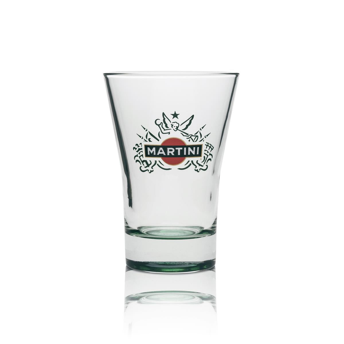 6 bicchieri tumbler Martini Wermut 31 cl con fondo verde – Vista 2
