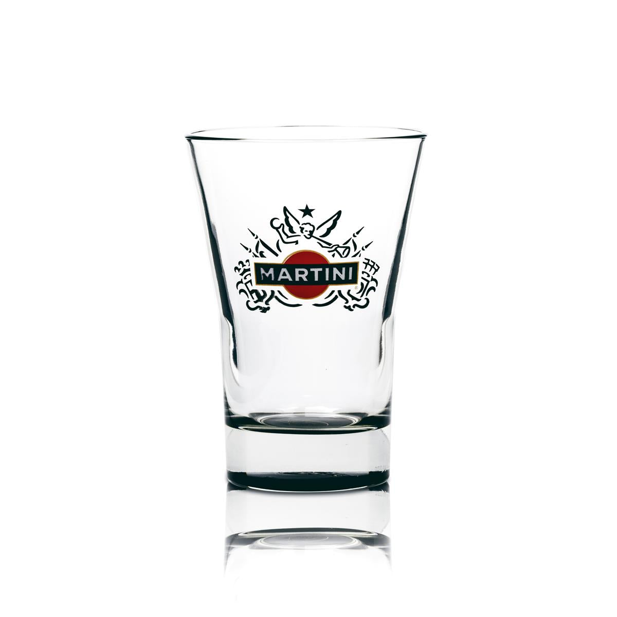6 bicchieri tumbler Martini Wermut 31 cl con fondo nero – Vista 2