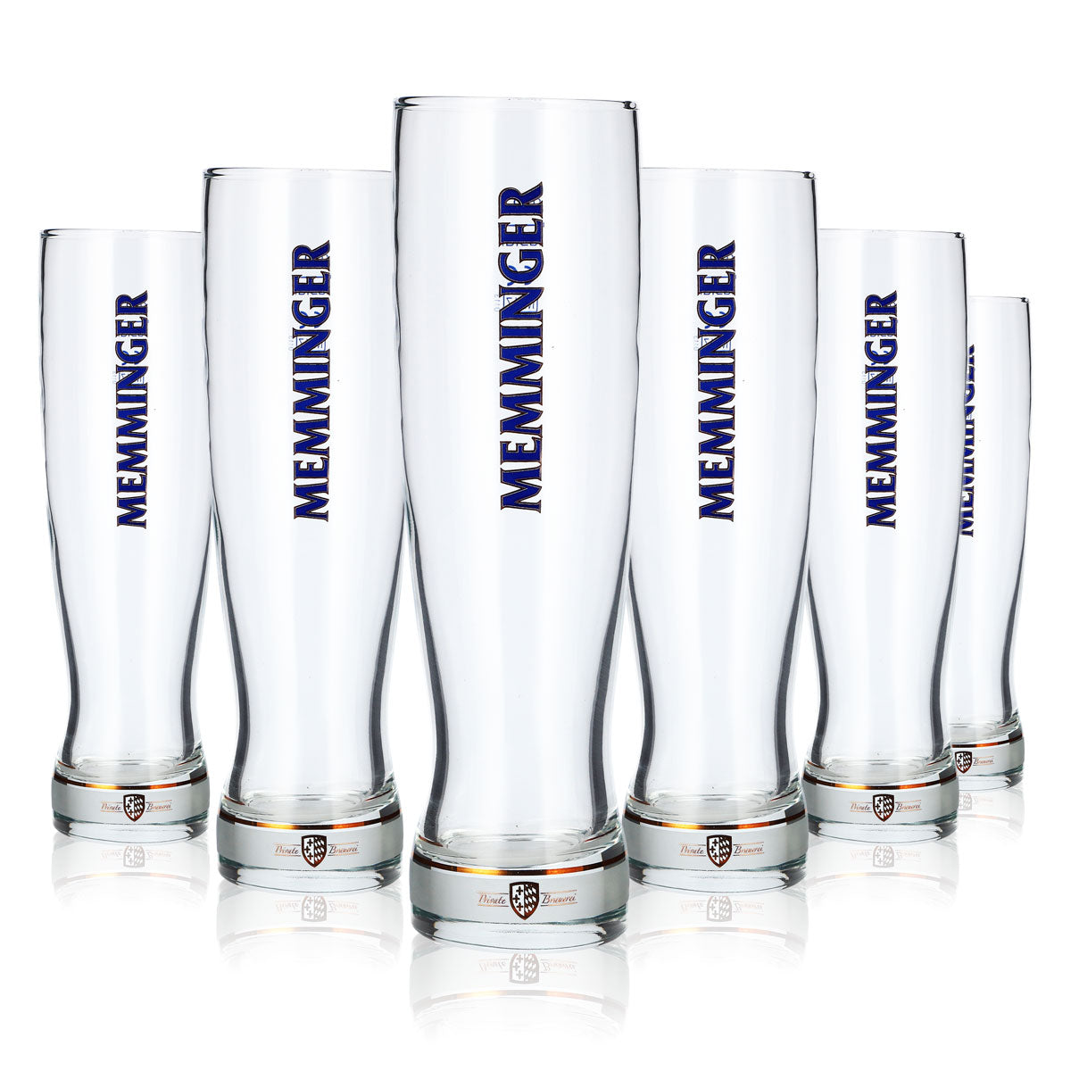 6 bicchieri da birra Memminger da 0,3 l, modello Rastal Focus, Willibecher (set da 6)