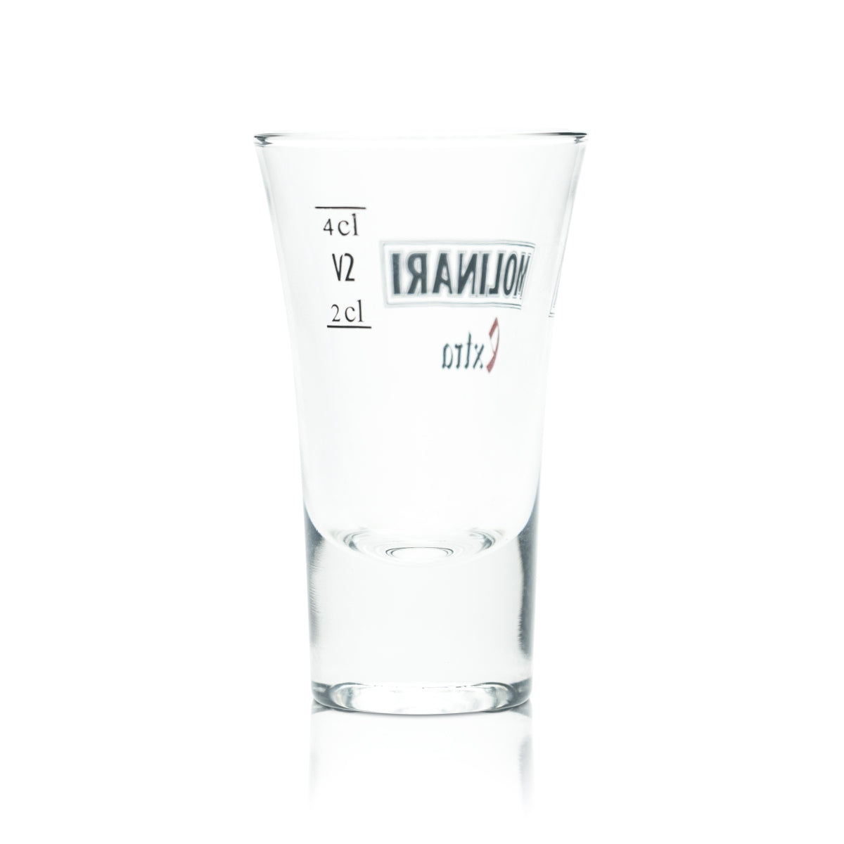 6 bicchieri Molinari Sambuca 4 cl Extra Shot Grappa Stamper Bicchieri corti Italia – Vista 3