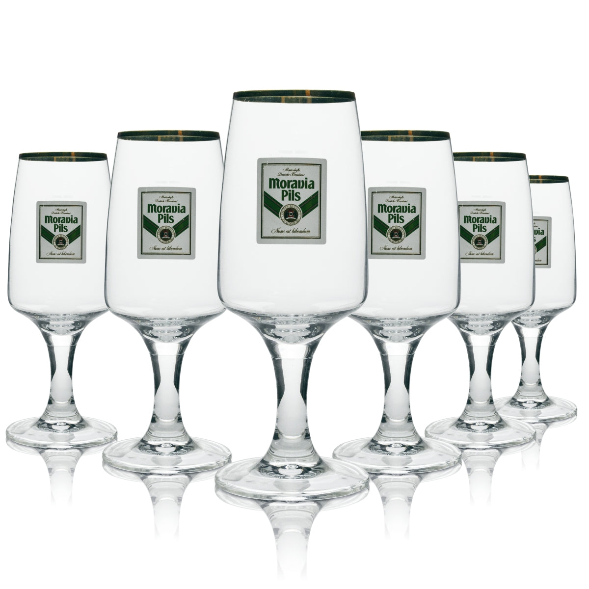 6 bicchieri da birra Moravia Hamburg-Pokal 300 ml