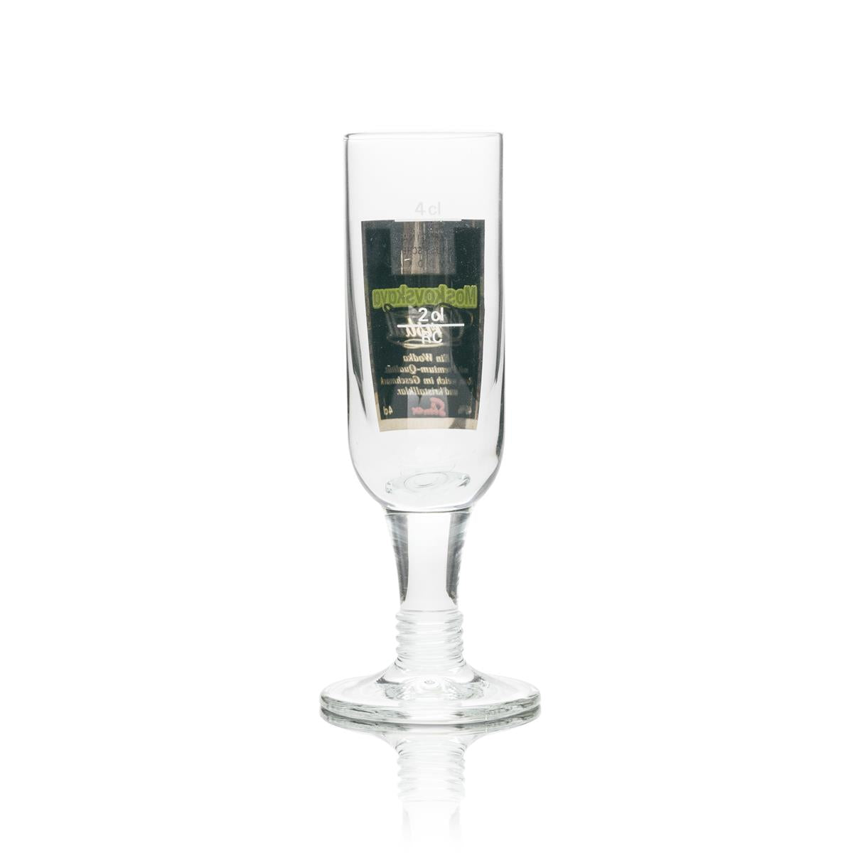 6 bicchieri da shot in vetro Moskovskaya Vodka 4 cl Cristall – Vista 3
