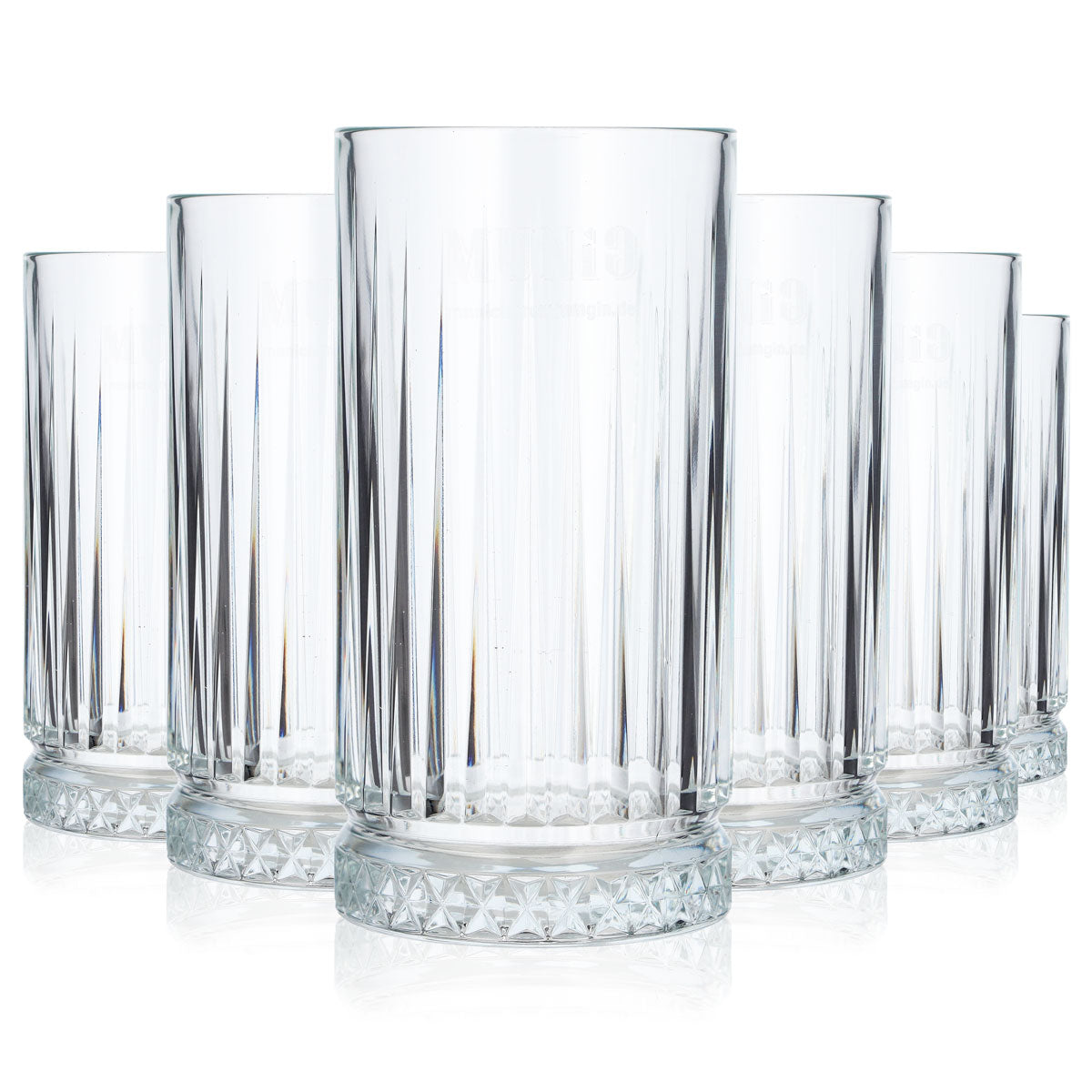 6 bicchieri da gin Munig da 0,44 l, bicchieri da long drink, bicchieri da cocktail, Tonic LDG Copa (set da 6)