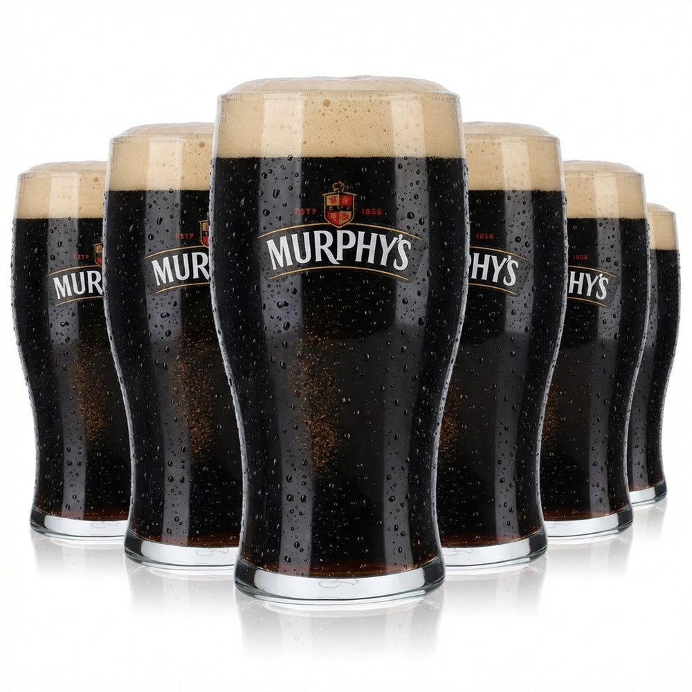 6 bicchieri da birra Murphy's Birra Irish 0,5 l Pint