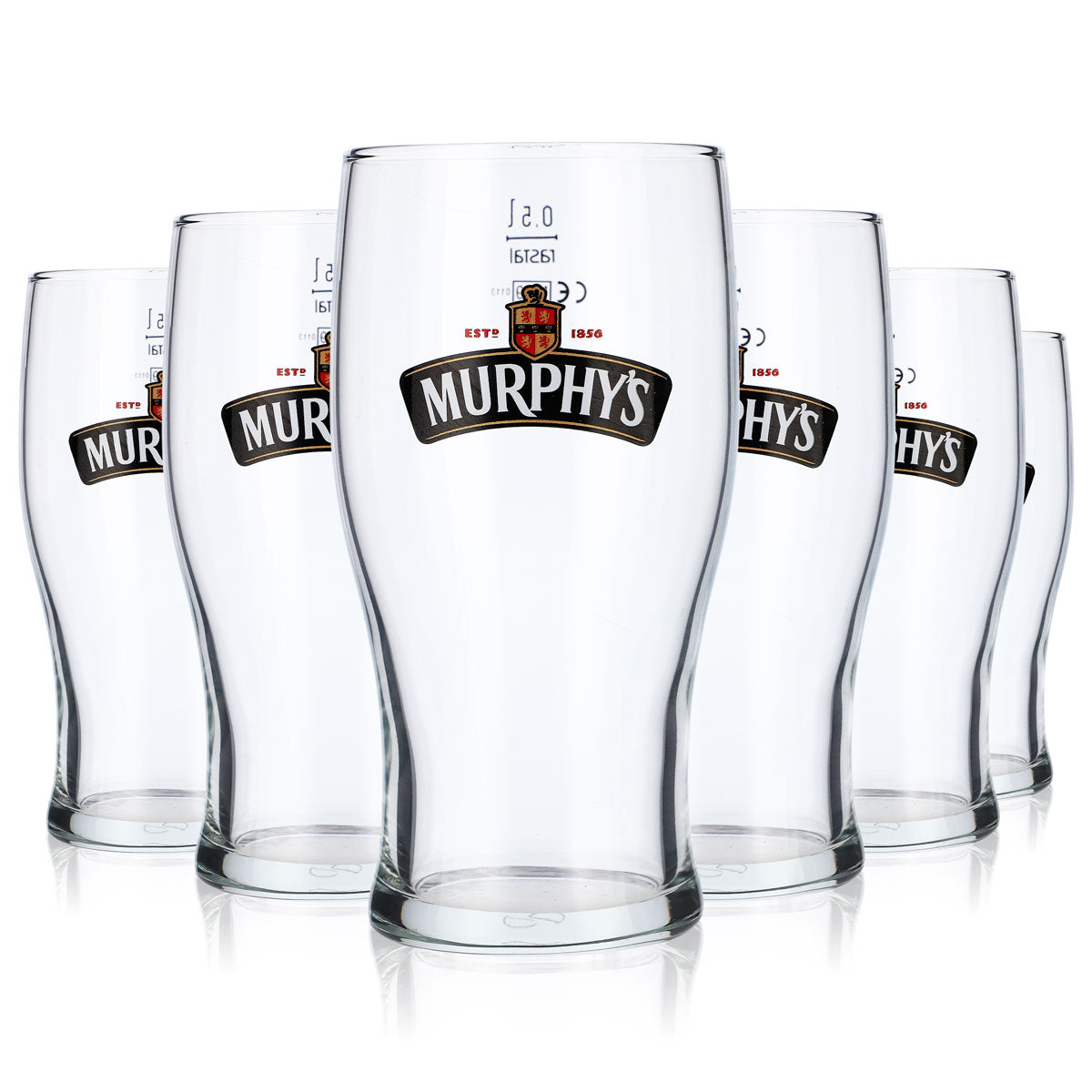 6 bicchieri da birra Murphy's Birra Irish 0,5 l Pint – Vista 5
