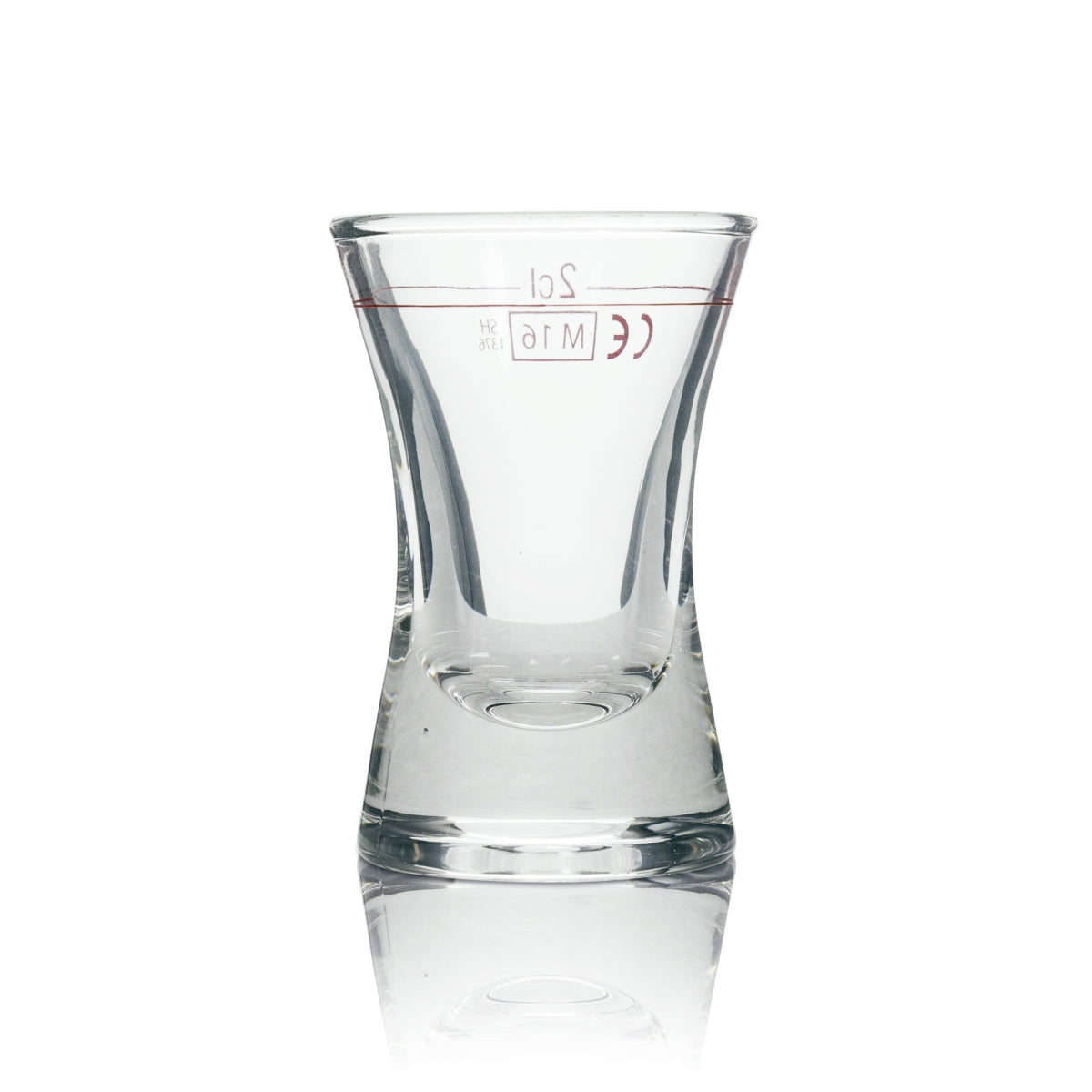 6 bicchierini in vetro senza marchio Wachtmeister Stamper 2,8 cl – Vista 3