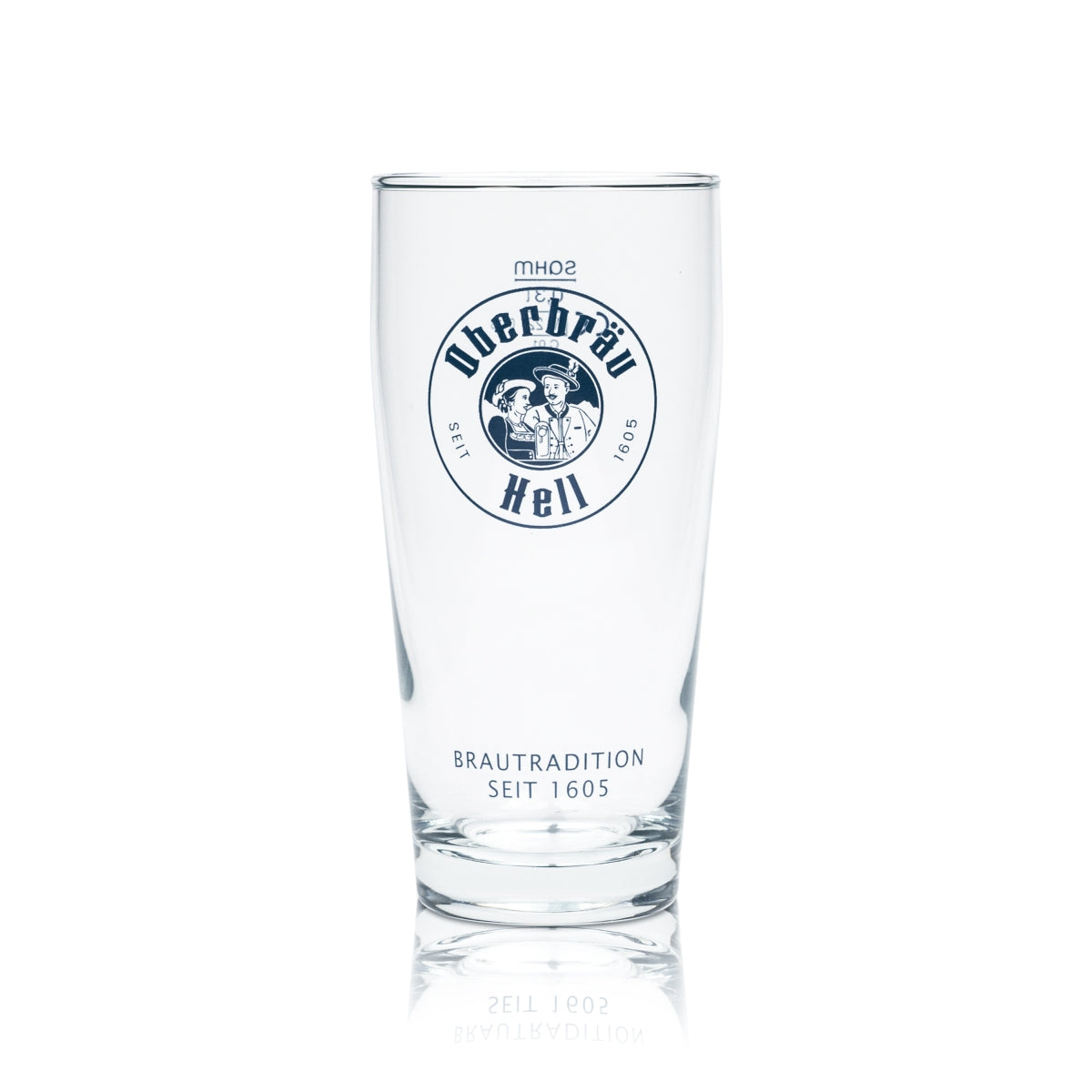 6 bicchieri da birra chiari Oberbräu 0,3 l Willibecher Sahm bicchieri tumbler coppa tulipano bar – Vista 2