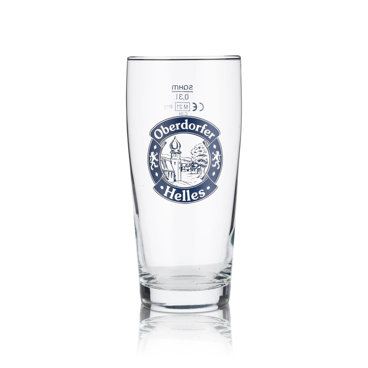 6 bicchieri Oberdorfer Glas 0,3 l Willi Set di bicchieri per birra chiara Birrificio Gastronomia – Vista 2